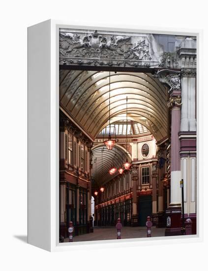 Leadenhall Market, London-Richard Bryant-Framed Premier Image Canvas