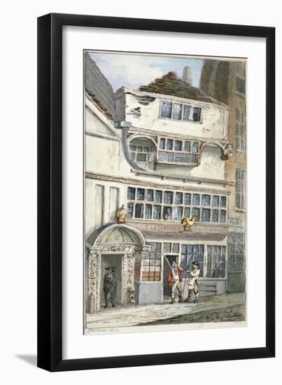 Leadenhall Street, City of London, 1811-John Nixon-Framed Giclee Print
