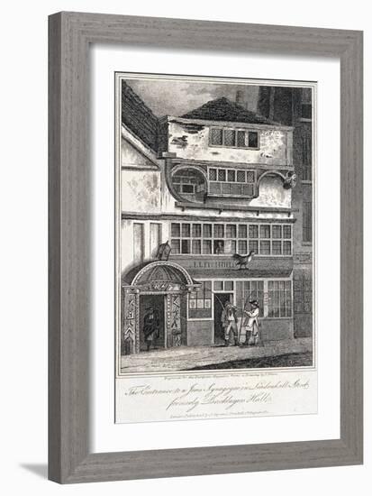 Leadenhall Street, London, 1811-John Nixon-Framed Giclee Print