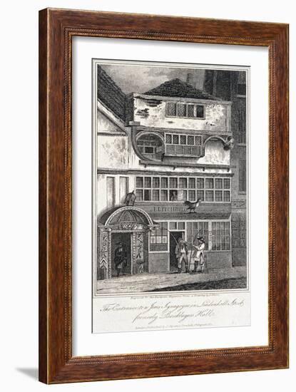 Leadenhall Street, London, 1811-John Nixon-Framed Giclee Print