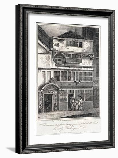 Leadenhall Street, London, 1811-John Nixon-Framed Giclee Print