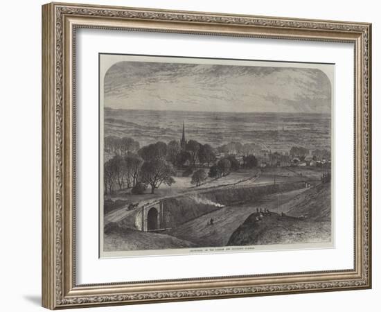 Leadenham, on the Lincoln and Honington Railway-Samuel Read-Framed Giclee Print