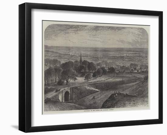 Leadenham, on the Lincoln and Honington Railway-Samuel Read-Framed Giclee Print