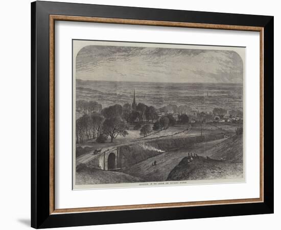 Leadenham, on the Lincoln and Honington Railway-Samuel Read-Framed Giclee Print