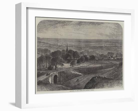 Leadenham, on the Lincoln and Honington Railway-Samuel Read-Framed Giclee Print