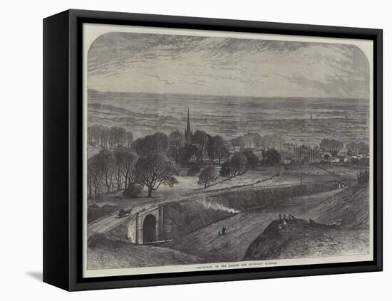 Leadenham, on the Lincoln and Honington Railway-Samuel Read-Framed Premier Image Canvas