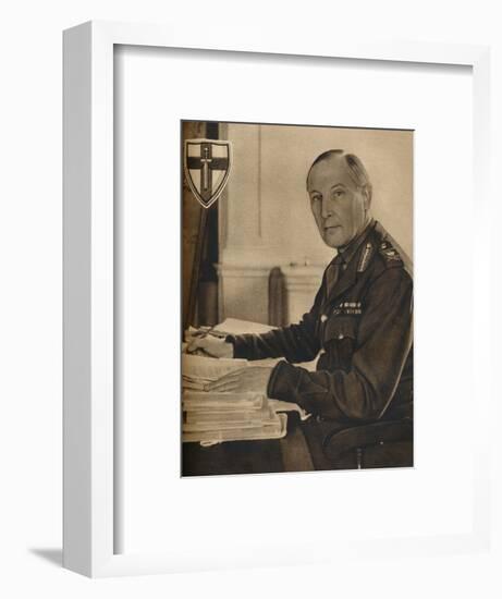 'Leader of Britain's Crusaders', 1942-Unknown-Framed Photographic Print