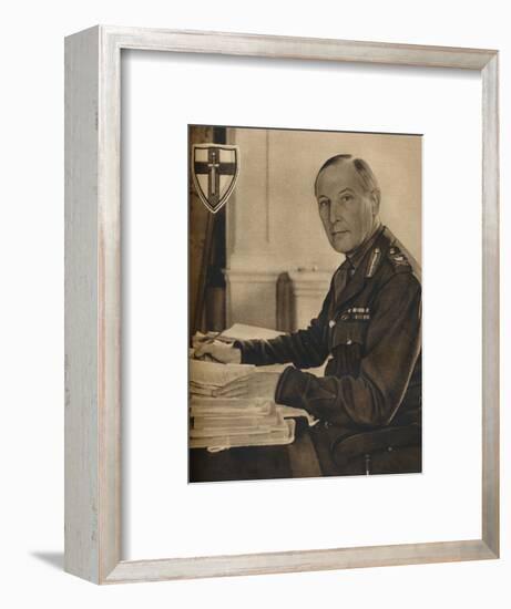 'Leader of Britain's Crusaders', 1942-Unknown-Framed Photographic Print