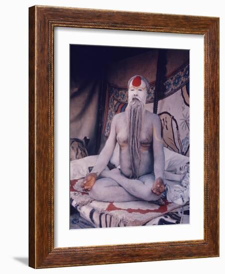 Leader of Sadhu Sect-Alfred Eisenstaedt-Framed Photographic Print