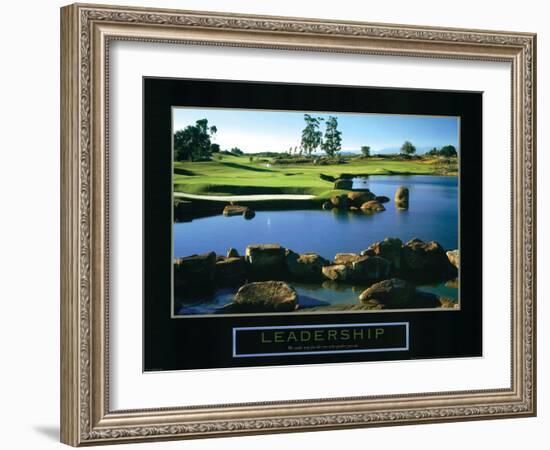 Leadership - Golf-Unknown Unknown-Framed Photo