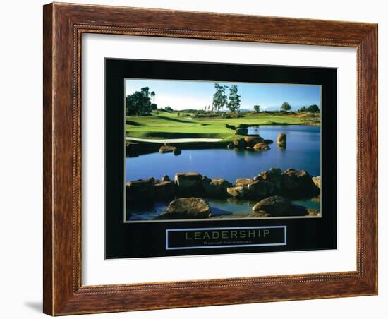 Leadership - Golf-Unknown Unknown-Framed Photo