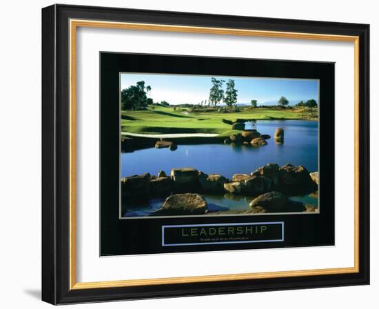 Leadership - Golf-Unknown Unknown-Framed Photo