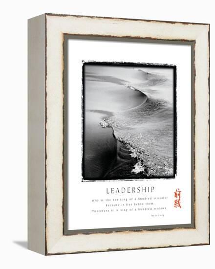 Leadership - Wave-Unknown Unknown-Framed Stretched Canvas