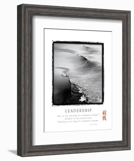 Leadership - Wave-Unknown Unknown-Framed Photo