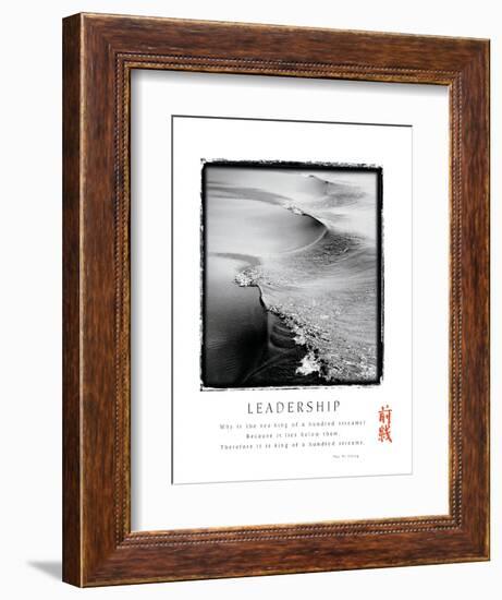 Leadership - Wave-Unknown Unknown-Framed Photo