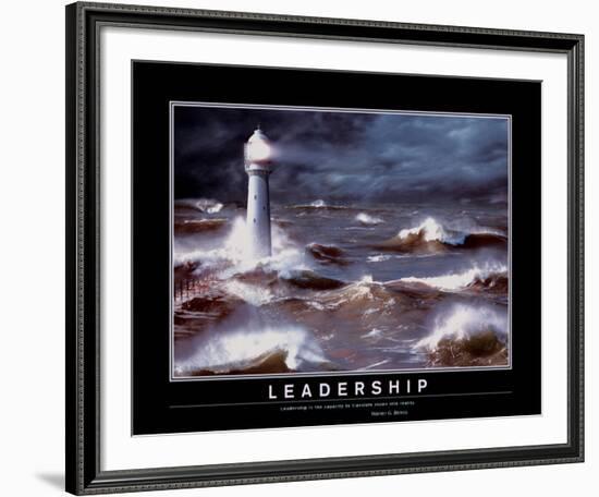 Leadership-null-Framed Art Print