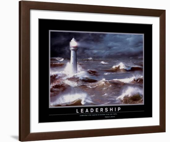 Leadership-null-Framed Art Print