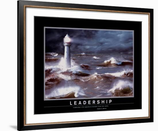 Leadership-null-Framed Art Print