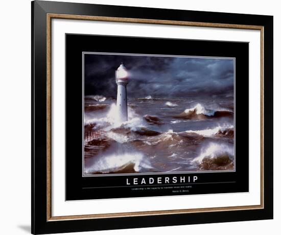 Leadership-null-Framed Art Print