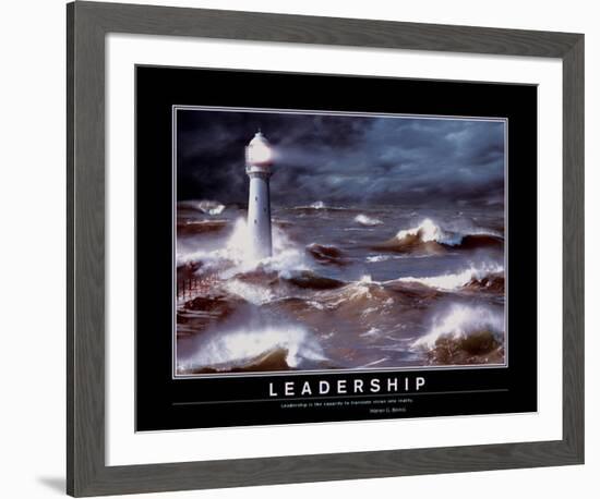 Leadership-null-Framed Art Print