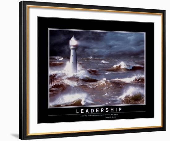 Leadership-null-Framed Art Print