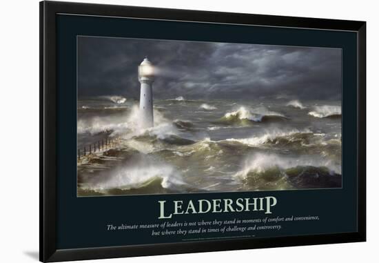 Leadership-Steve Bloom-Framed Art Print