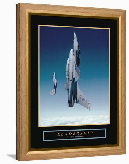 Leadership-null-Framed Stretched Canvas