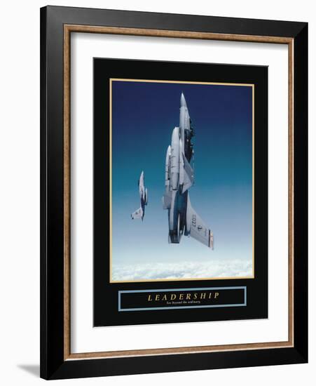 Leadership-null-Framed Art Print