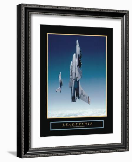 Leadership-null-Framed Art Print