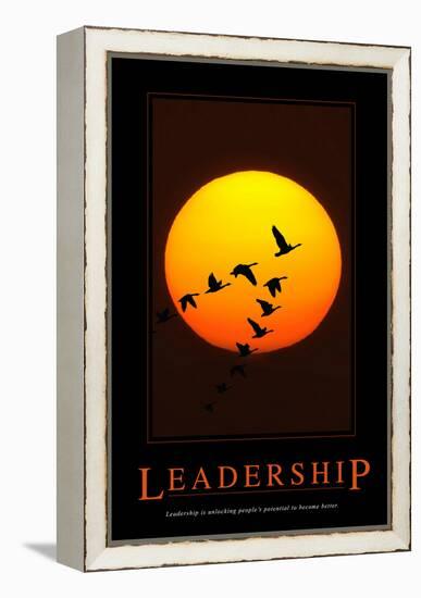 Leadership-null-Framed Stretched Canvas