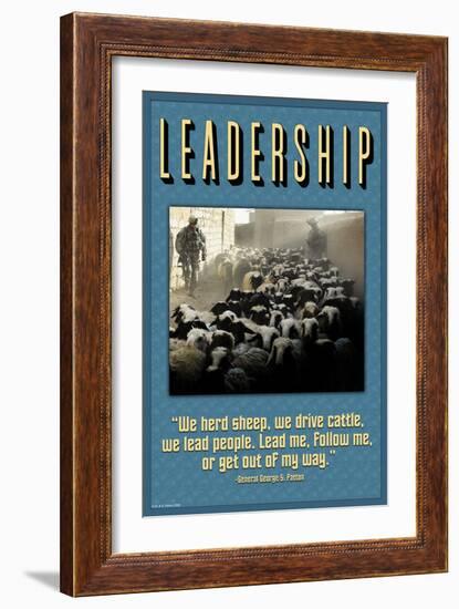 Leadership-Wilbur Pierce-Framed Art Print