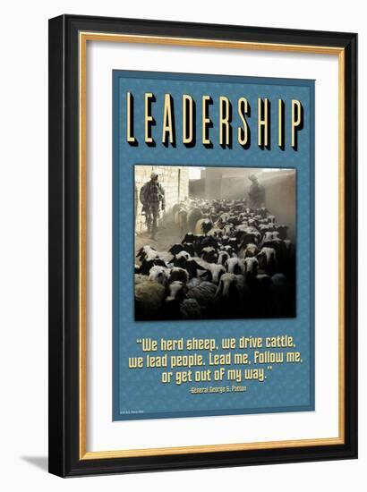 Leadership-Wilbur Pierce-Framed Art Print