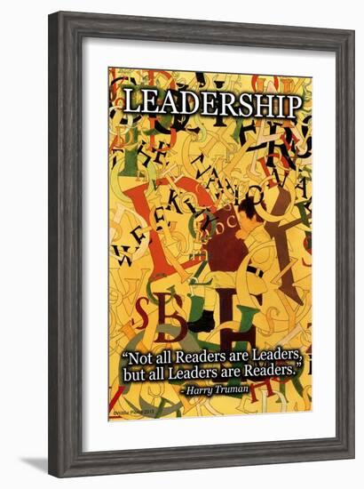 Leadership-Wilbur Pierce-Framed Art Print