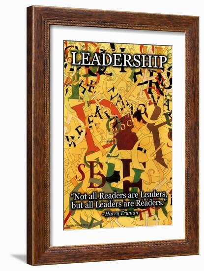 Leadership-Wilbur Pierce-Framed Art Print