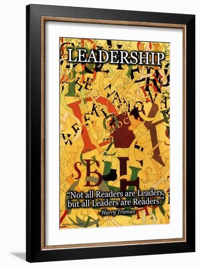 Leadership-Wilbur Pierce-Framed Art Print