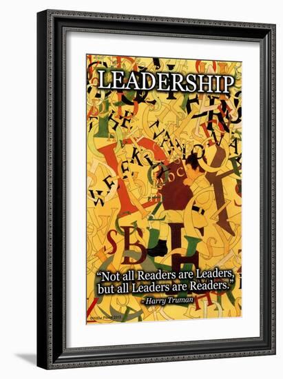 Leadership-Wilbur Pierce-Framed Art Print