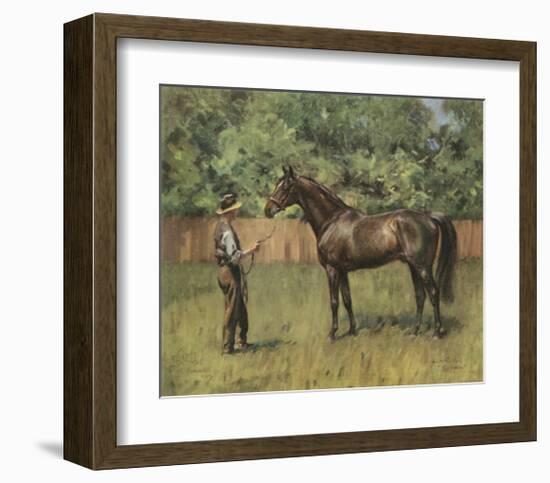 Leading Bahram-Lionel Edwards-Framed Premium Giclee Print