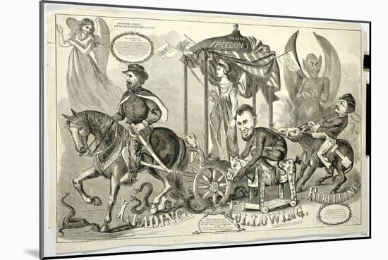 Leading, Following, Rebelling, 1864-null-Mounted Giclee Print