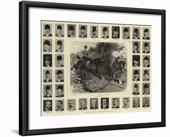 Leading Masters of Hounds, I-John Charlton-Framed Giclee Print