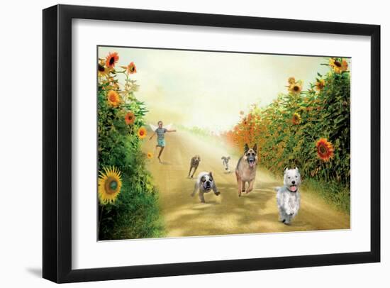 Leading The Pack-Nancy Tillman-Framed Art Print