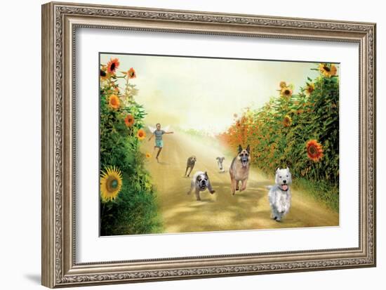 Leading The Pack-Nancy Tillman-Framed Art Print