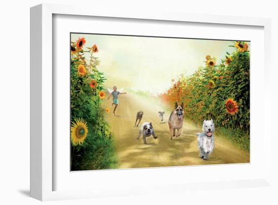 Leading The Pack-Nancy Tillman-Framed Art Print