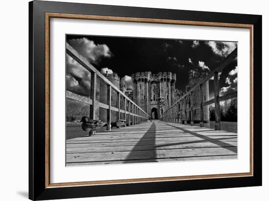 Leading to Bodiam Castle-Adrian Campfield-Framed Photographic Print