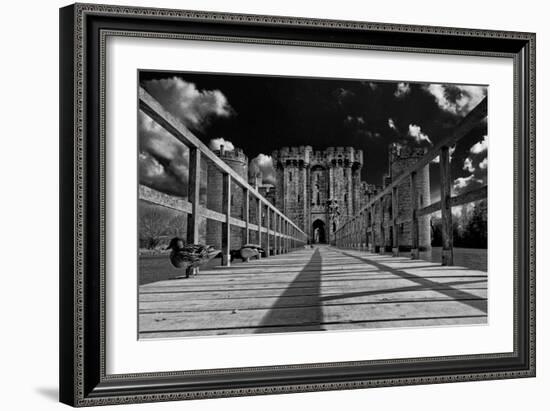 Leading to Bodiam Castle-Adrian Campfield-Framed Photographic Print