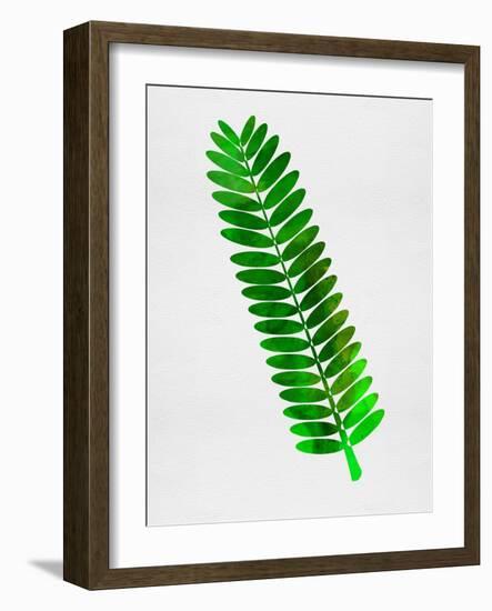 Leaf Branch-Jasmine Woods-Framed Art Print