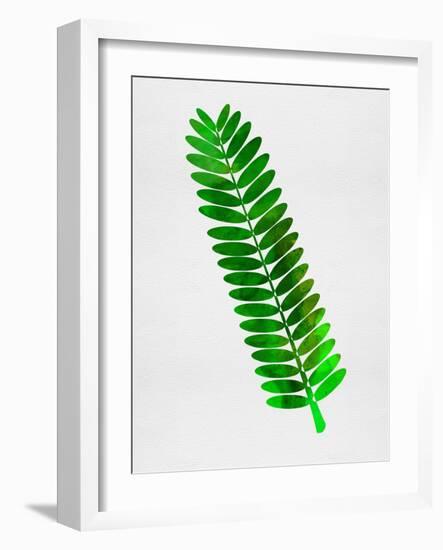 Leaf Branch-Jasmine Woods-Framed Art Print