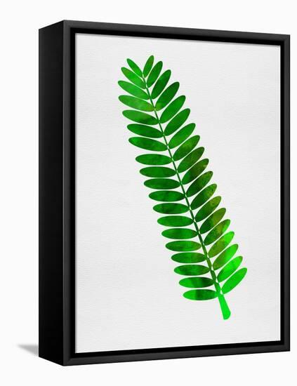 Leaf Branch-Jasmine Woods-Framed Stretched Canvas