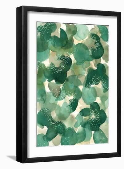 Leaf Canopy-Laura Horn-Framed Art Print