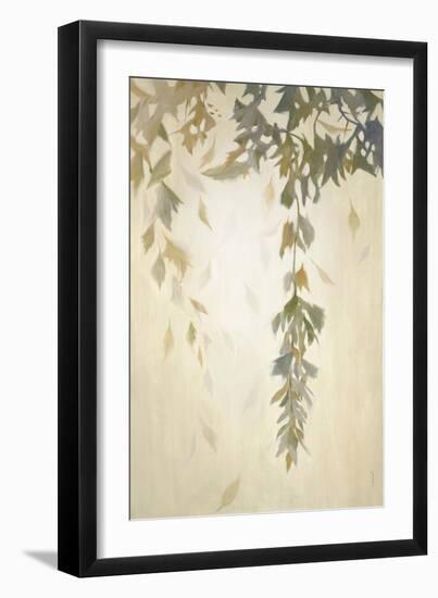 Leaf Cascade-Liz Jardine-Framed Art Print