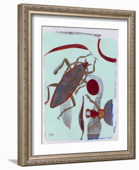 Leaf Cutter 12-Maria Pietri Lalor-Framed Giclee Print